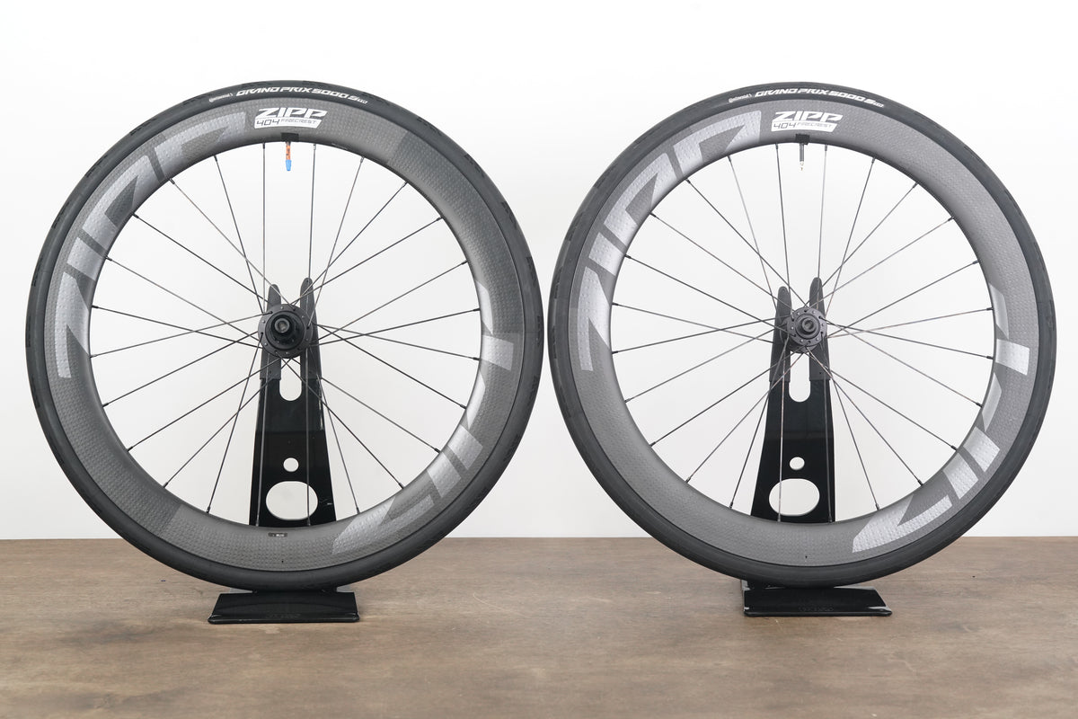 Zipp 404 Firecrest ZR1 Carbon Tubeless Disc Brake Wheelset Shimano/SRAM 11 Speed