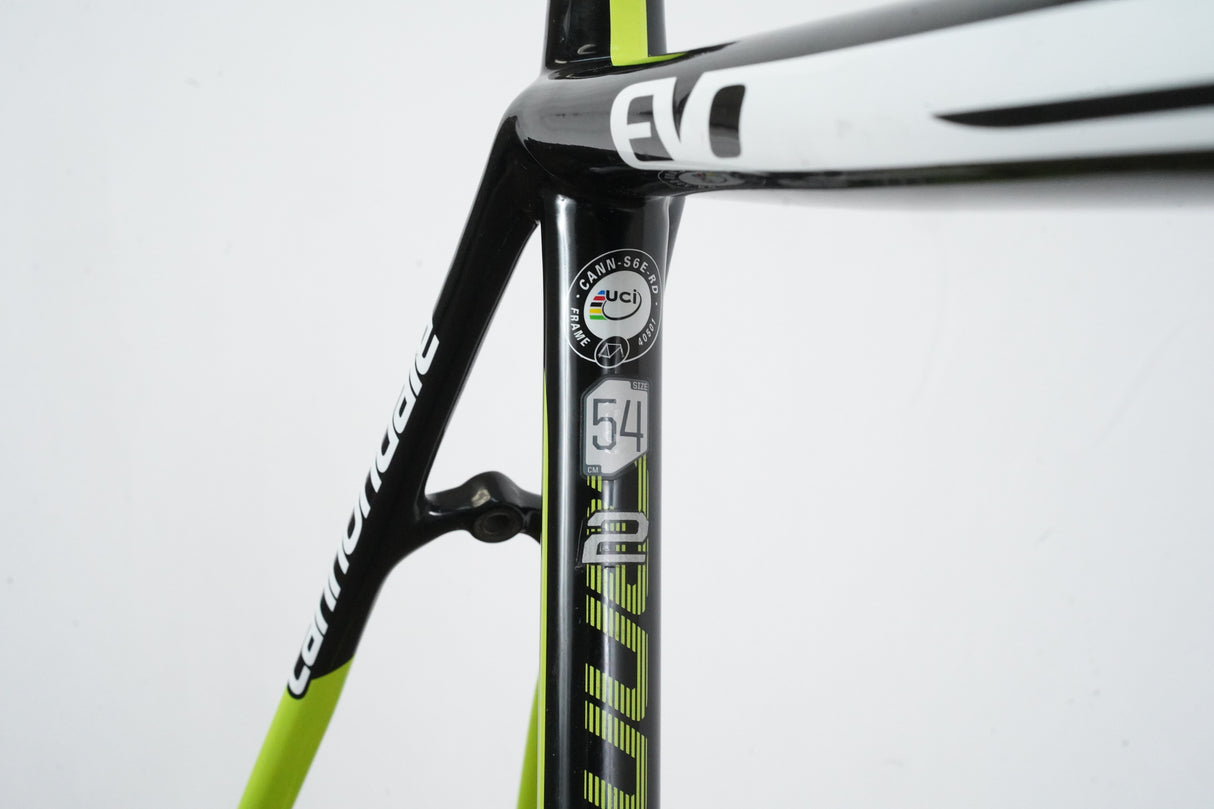 54cm Cannondale SuperSix EVO HiMod Carbon Rim Brake Frameset Super Six Hi Mod