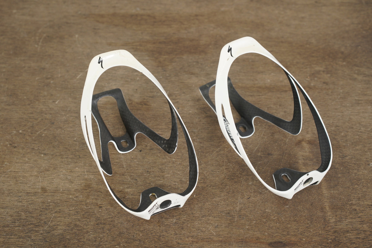 (2) Specialized S-WORKS Rib Cage II Carbon Water Bottle Cages 41g