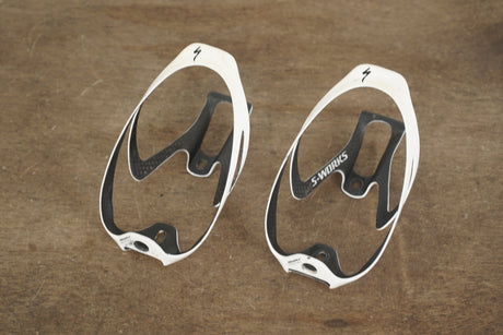 (2) Specialized S-WORKS Rib Cage II Carbon Water Bottle Cages 41g