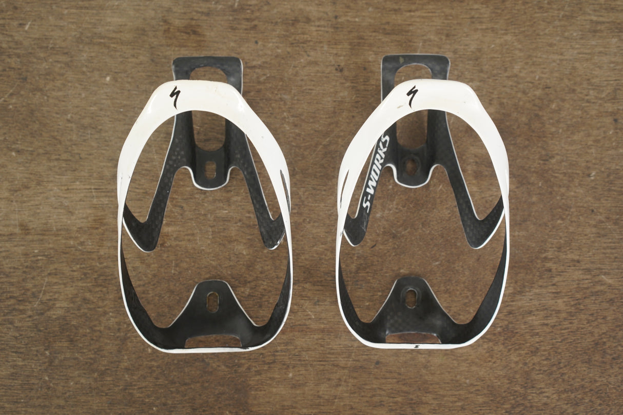 (2) Specialized S-WORKS Rib Cage II Carbon Water Bottle Cages 41g