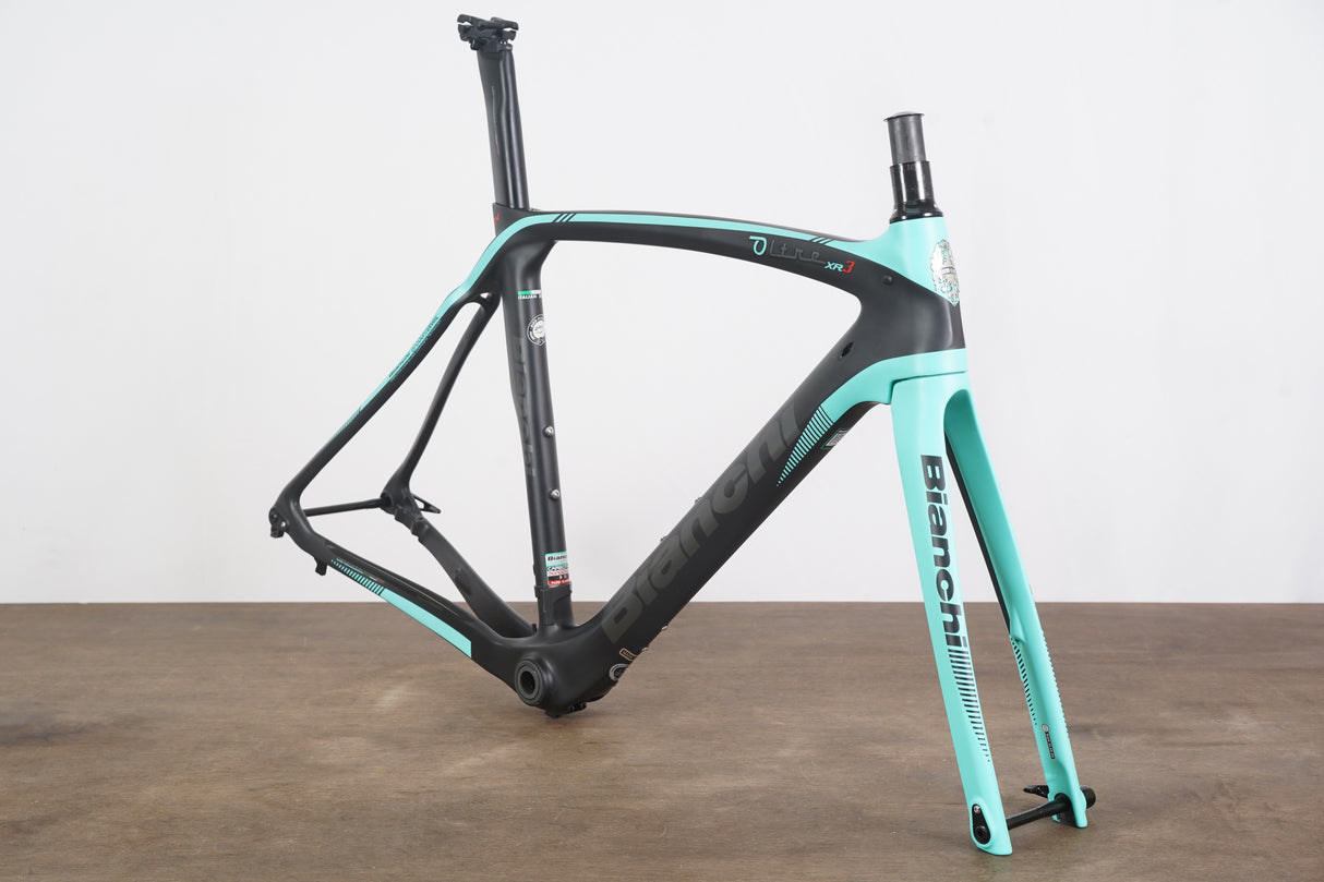 53cm Bianchi Oltre XR3 CV Carbon Disc Brake Road Frameset