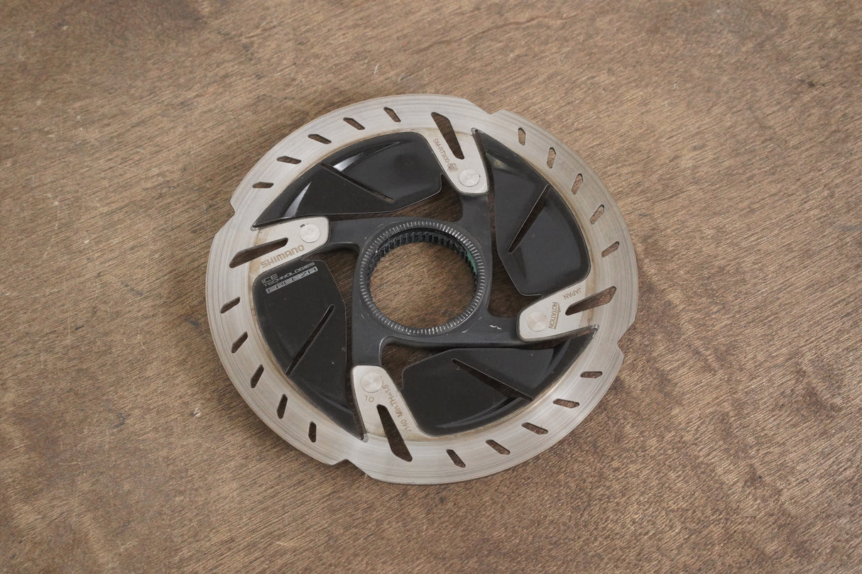 (1) 140mm Shimano Dura-Ace SM-RT900-SS Center Lock Disc Brake Rotor