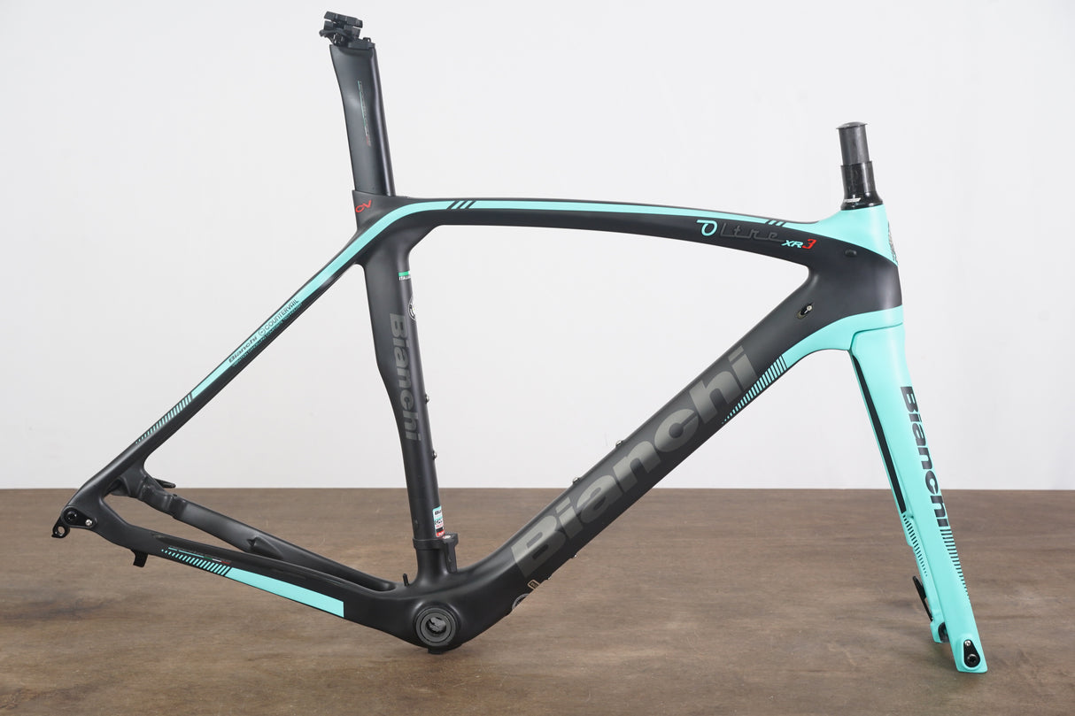 53cm Bianchi Oltre XR3 CV Carbon Disc Brake Road Frameset