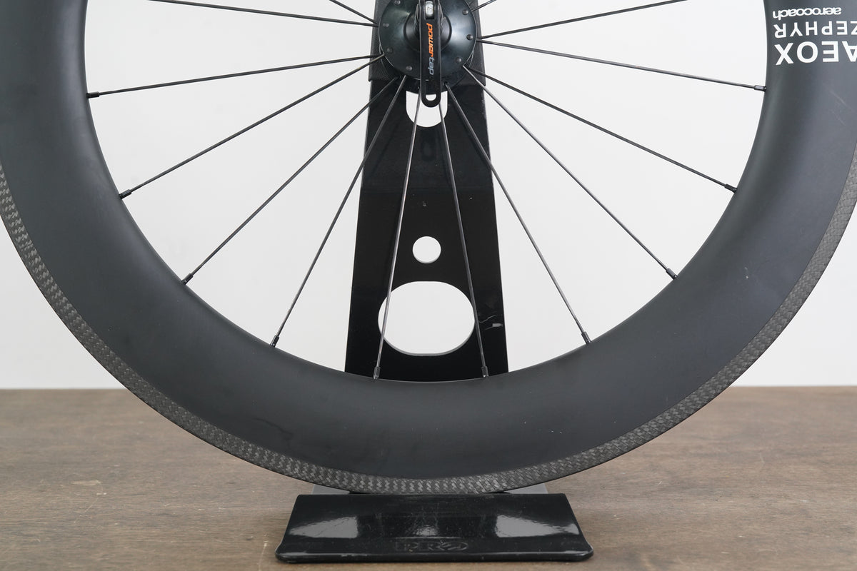 AeroCoach AEOX Zephyr Carbon Tubeless Clincher Rim Brake Wheelset XDR 12 Speed
