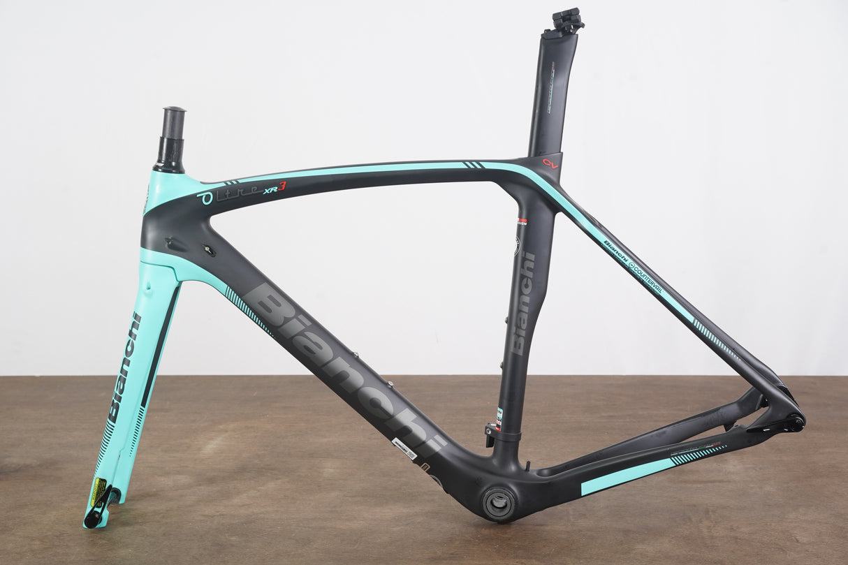 53cm Bianchi Oltre XR3 CV Carbon Disc Brake Road Frameset