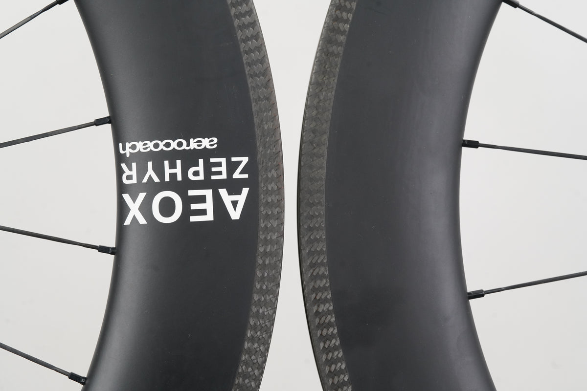 AeroCoach AEOX Zephyr Carbon Tubeless Clincher Rim Brake Wheelset XDR 12 Speed