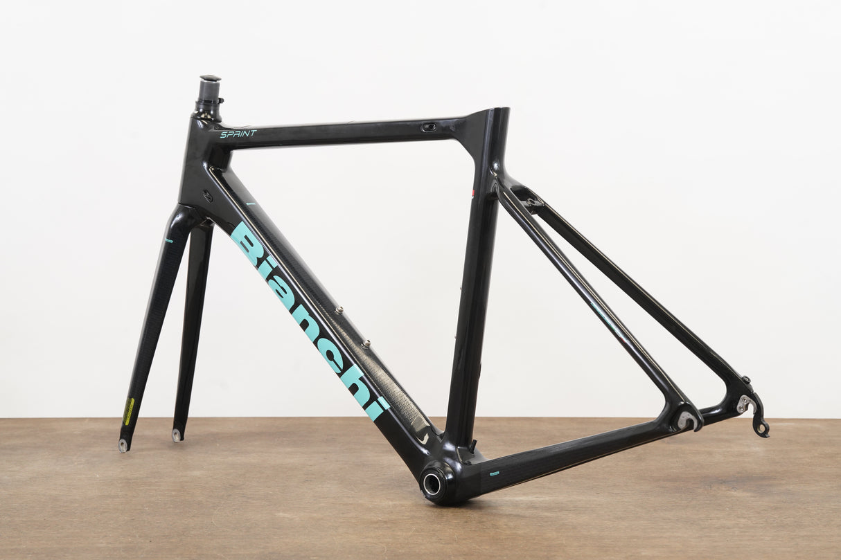 53cm Bianchi Sprint Carbon Rim Brake Road Frameset