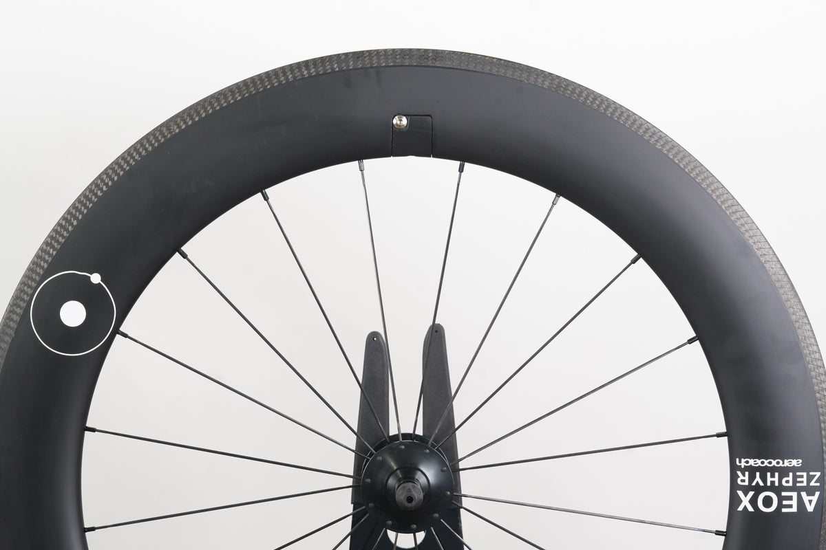 AeroCoach AEOX Zephyr Carbon Tubeless Clincher Rim Brake Wheelset XDR 12 Speed