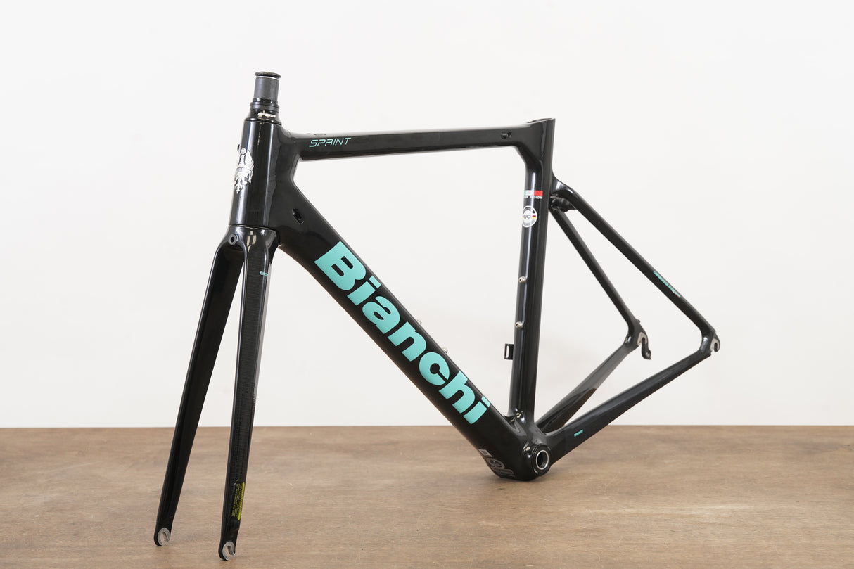 53cm Bianchi Sprint Carbon Rim Brake Road Frameset