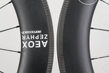 AeroCoach AEOX Zephyr Carbon Tubeless Clincher Rim Brake Wheelset XDR 12 Speed