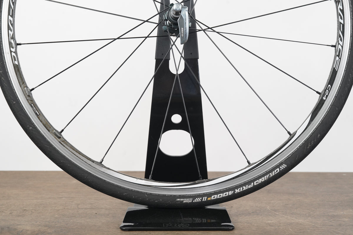 Shimano Dura-Ace WH-9000 C24 Carbon Clincher Rim Brake Wheelset 11 Speed