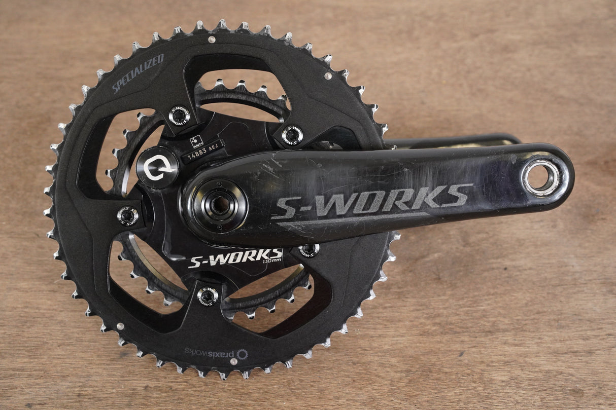 175mm 50/34T BB30 Specialized S-WORKS Quarq Power Meter Crankset