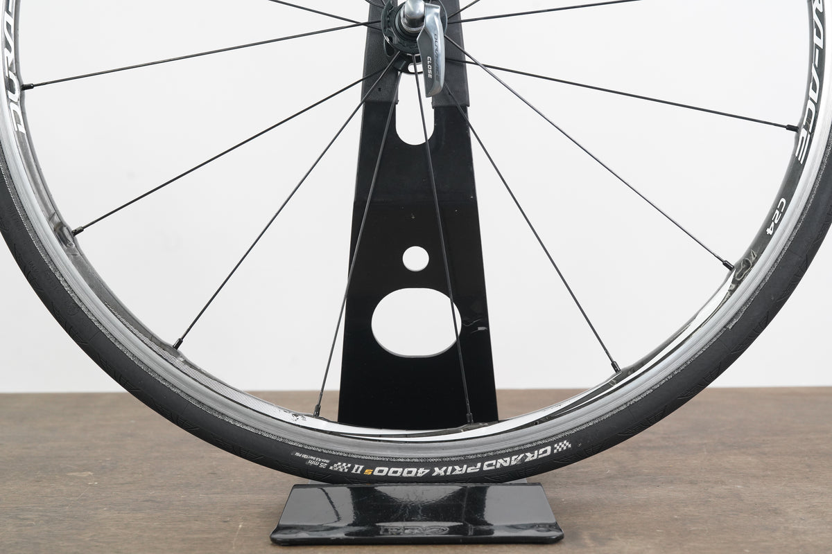 Shimano Dura-Ace WH-9000 C24 Carbon Clincher Rim Brake Wheelset 11 Speed