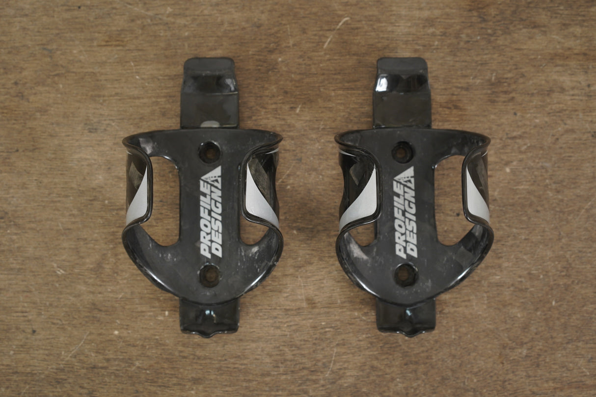 (2) Profile Design Axis Carbon Water Bottle Cages 67g