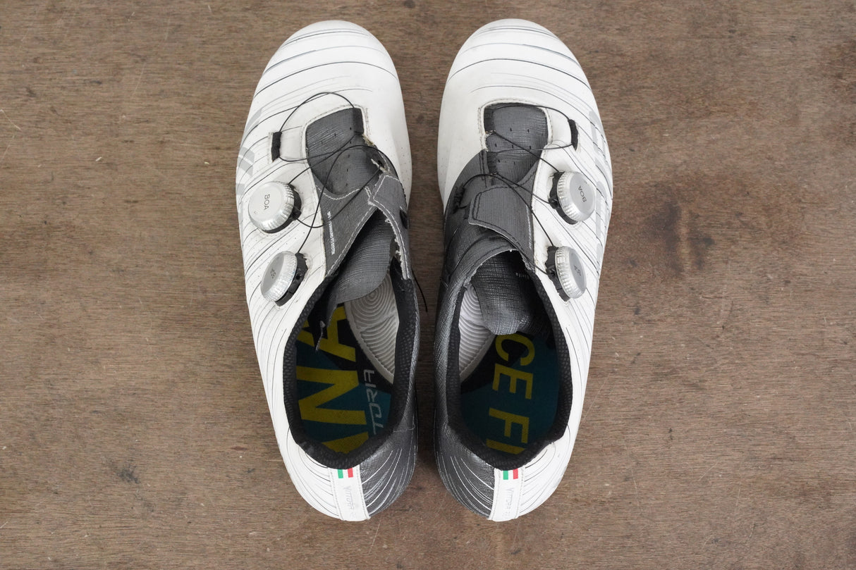 45(EU) 10.5(UK) 11(US) Vittoria Revolve Carbon Clipless Road Shoes