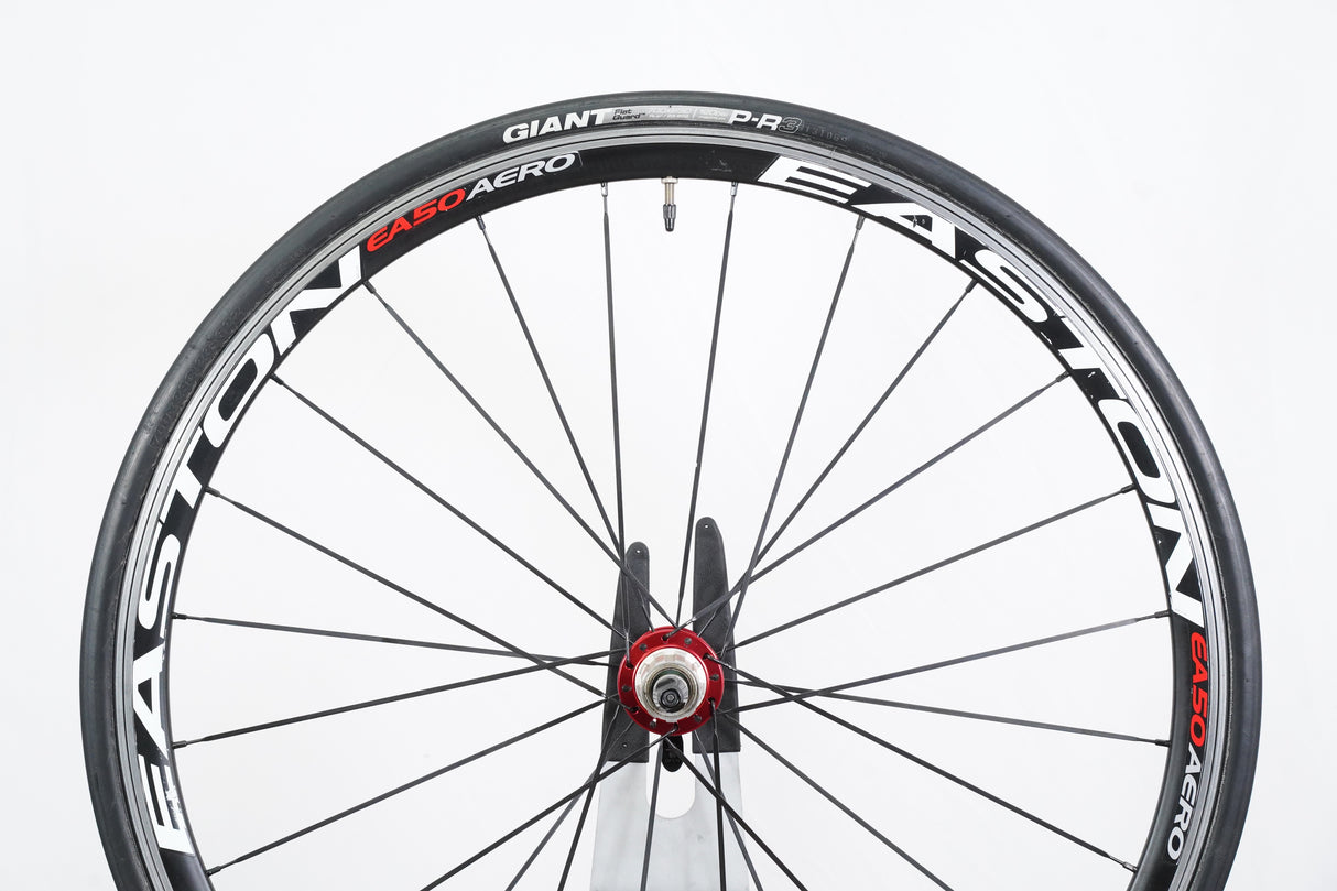 REAR Easton EA50 Aero Alloy Clincher Rim Brake Wheel Shimano/SRAM 10 Speed EA 50