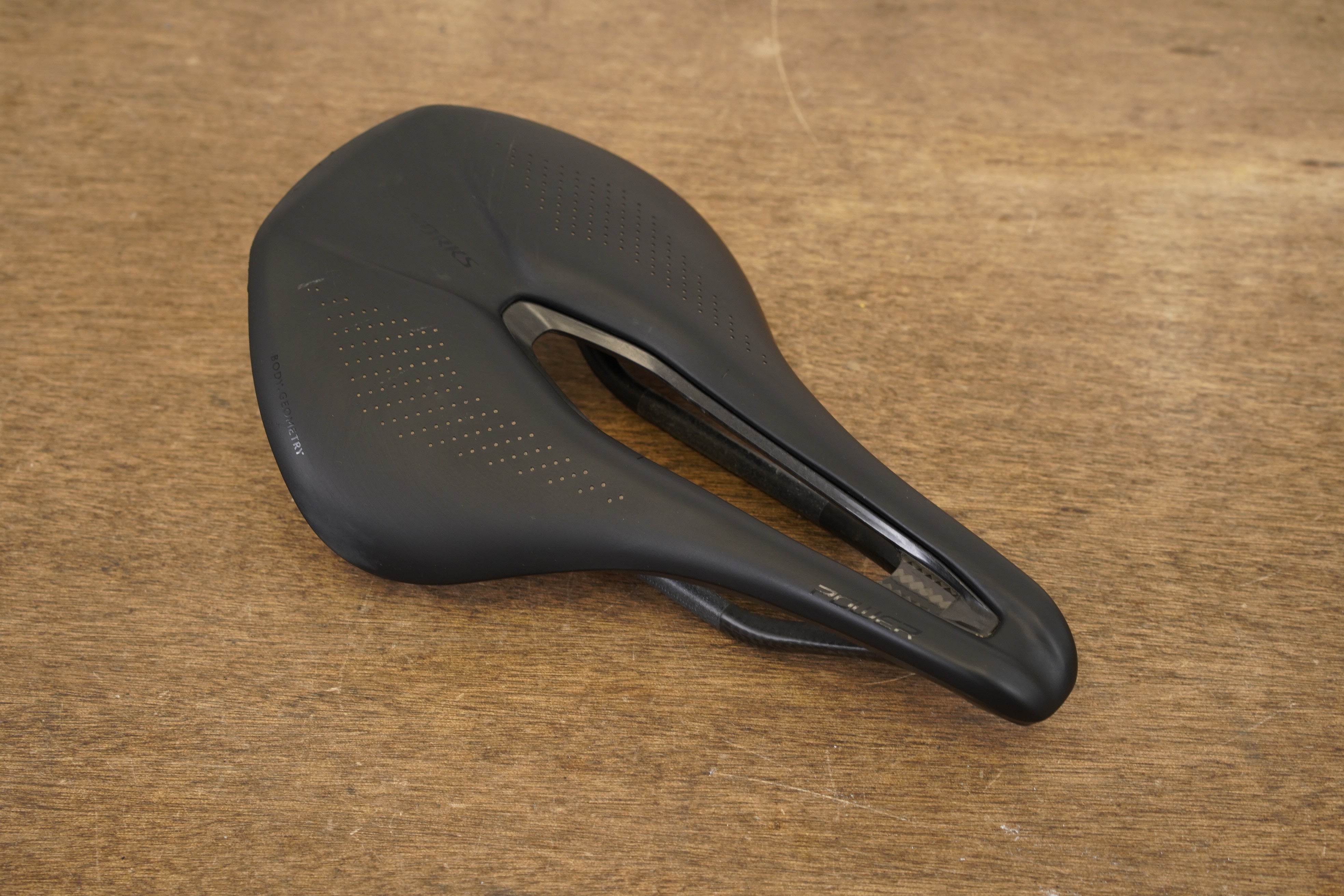 パーツ S-WORKS POWER CARBON saddle 143 143mm Specialized S-WORKS Power Carbon Rail Road Saddle 162g