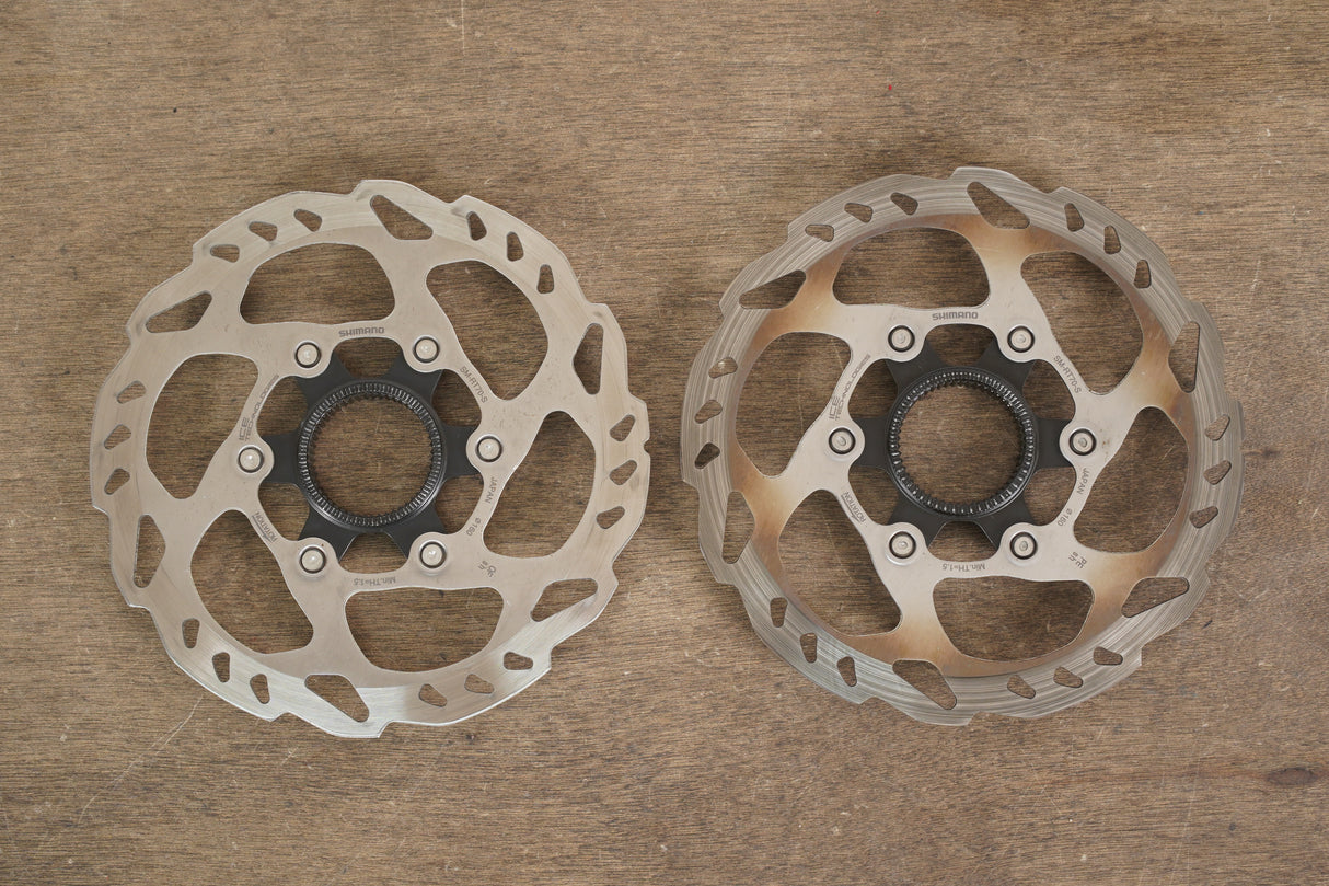 (2) 160mm Shimano SLX SM-RT70 Center Lock Disc Brake Rotors