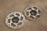 (2) 160mm Shimano SLX SM-RT70 Center Lock Disc Brake Rotors