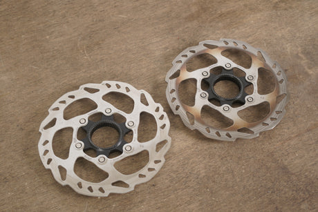 (2) 160mm Shimano SLX SM-RT70 Center Lock Disc Brake Rotors