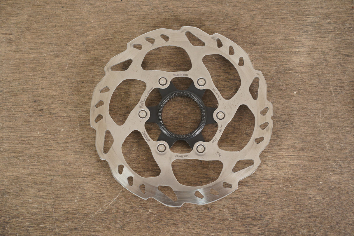 (2) 160mm Shimano SLX SM-RT70 Center Lock Disc Brake Rotors