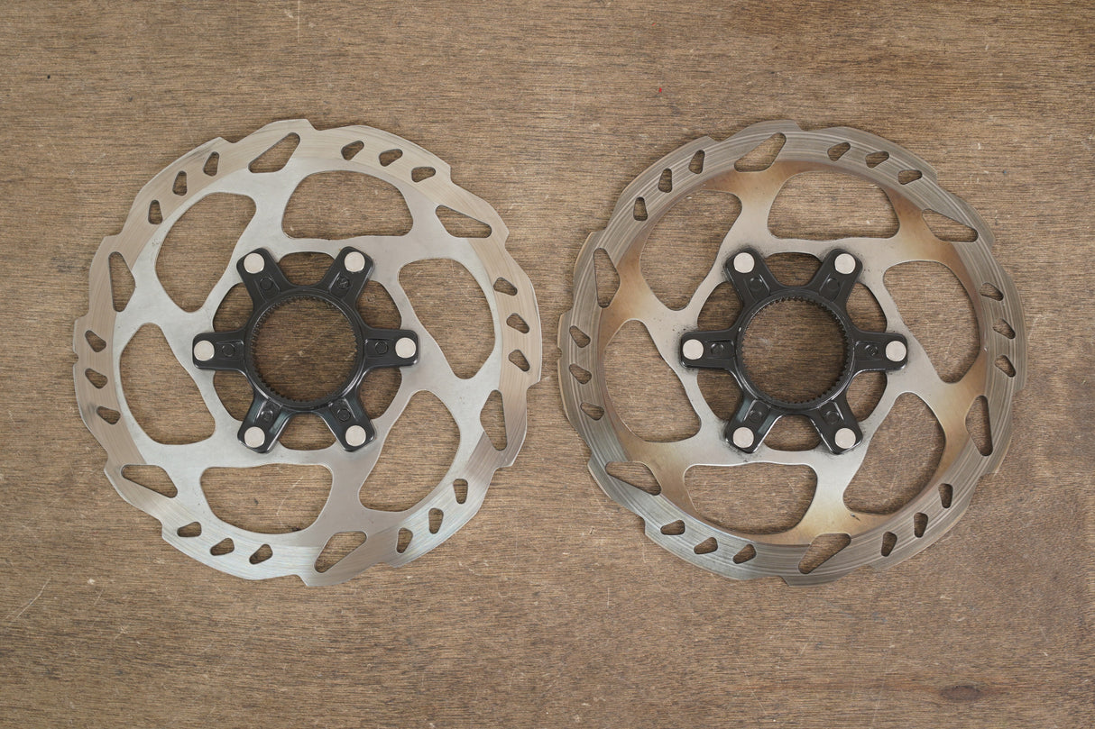 (2) 160mm Shimano SLX SM-RT70 Center Lock Disc Brake Rotors
