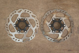 (2) 160mm Shimano SLX SM-RT70 Center Lock Disc Brake Rotors