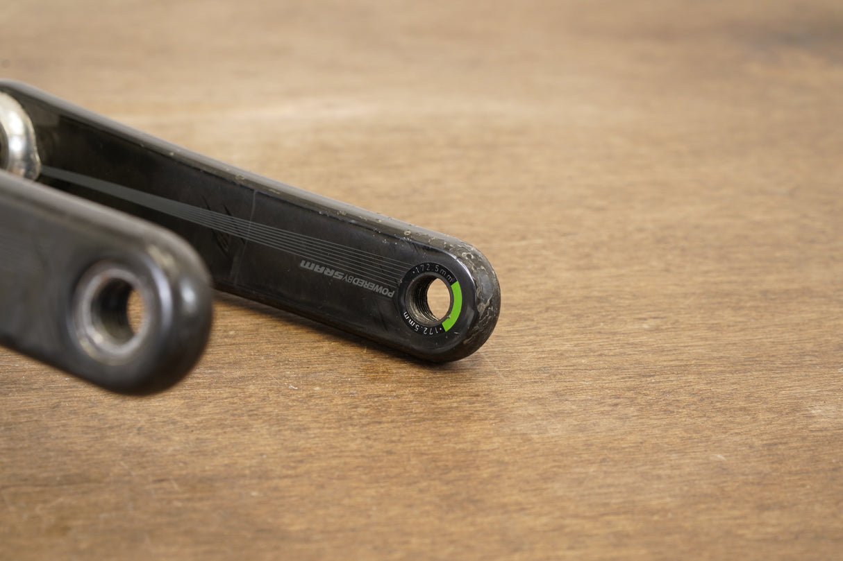 172.5mm GXP Quarq DFour Power Meter Carbon Road Crank Arms