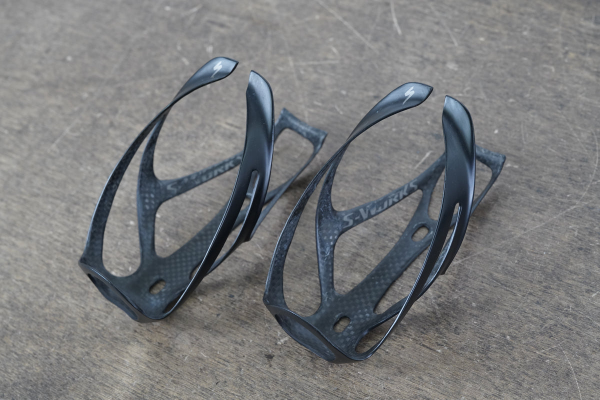 (2) Specialized S-WORKS Rib Cage III Carbon Water Bottle Cages 42g