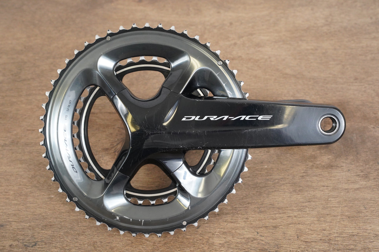 172.5mm 52/36T Shimano Dura-Ace FC-R9100 11 Speed Crankset 9100