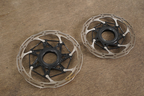 (2) 160mm/140mm SRAM CenterLine CLX Center Lock Disc Brake Rotors