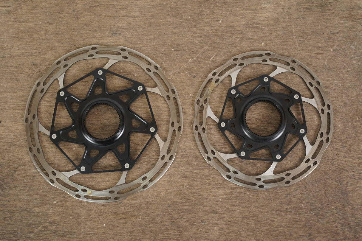 (2) 160mm/140mm SRAM CenterLine CLX Center Lock Disc Brake Rotors