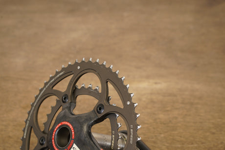 170mm 50/34T Campagnolo Super Record Titanium 11 Speed Carbon Crankset