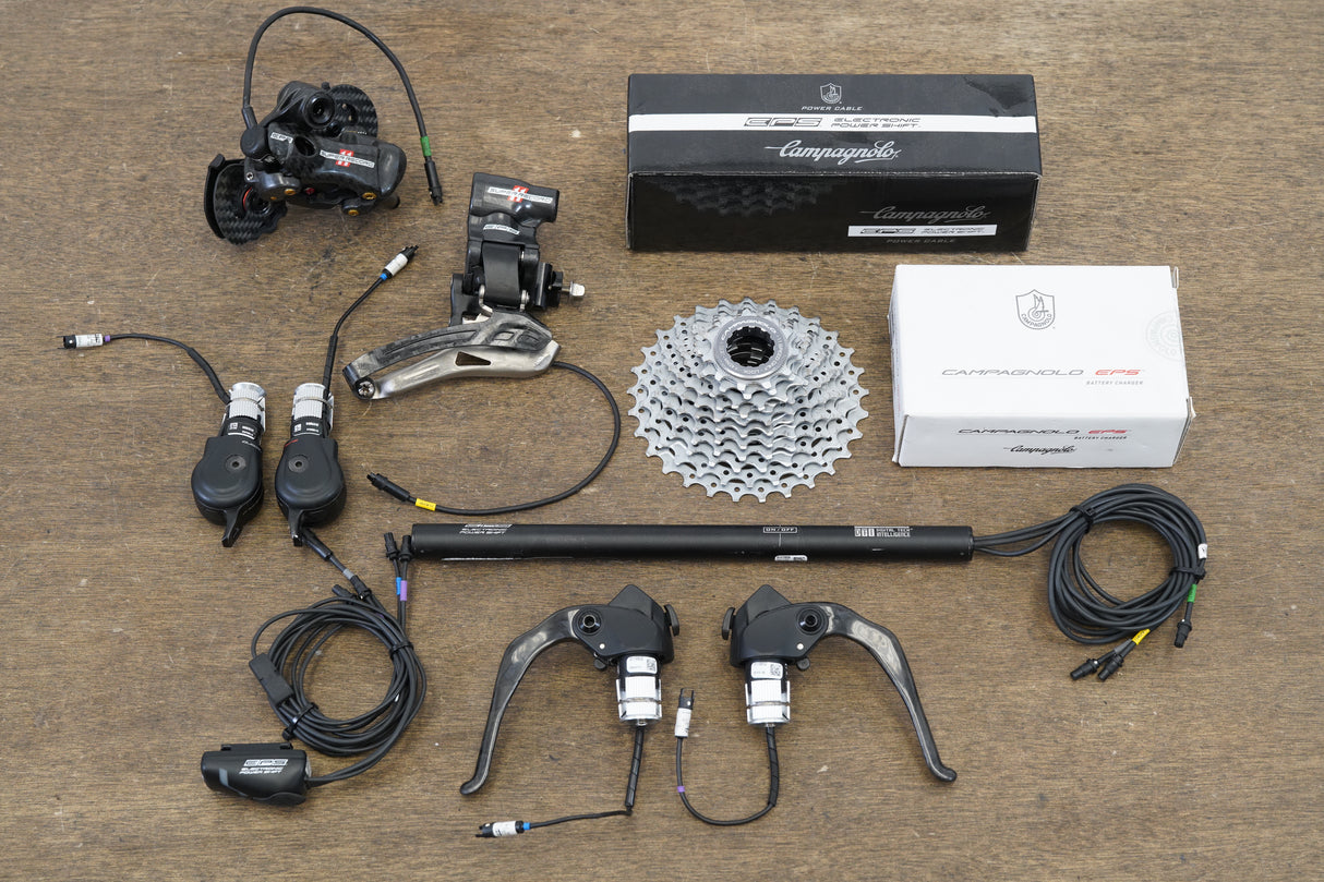 Campagnolo Super Record EPS V3 11 Speed Electronic Rim Brake TT Triathlon Groupset