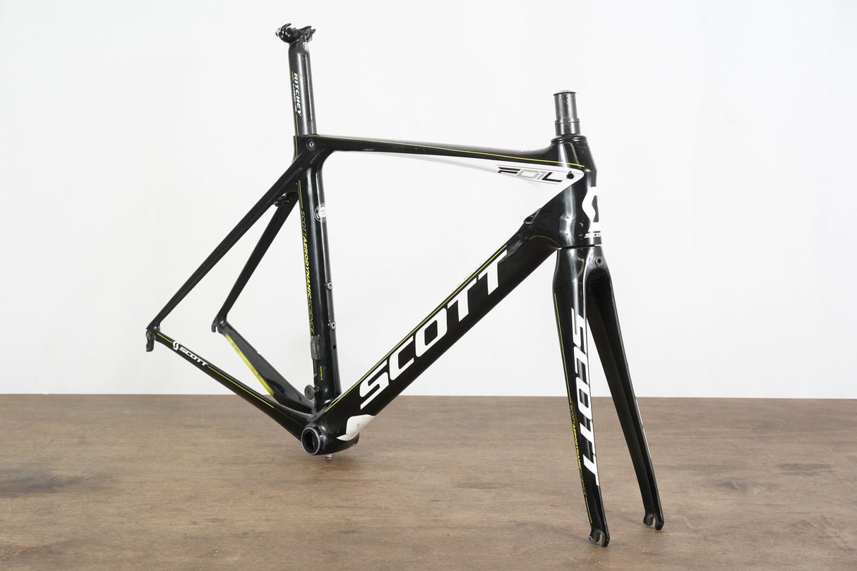 54cm Scott Foil Team Issue HMX Carbon Rim Brake Road Frameset