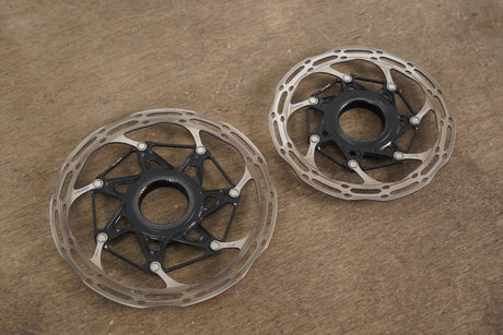 (2) 160mm/140mm SRAM CenterLine CLX Center Lock Disc Brake Rotors