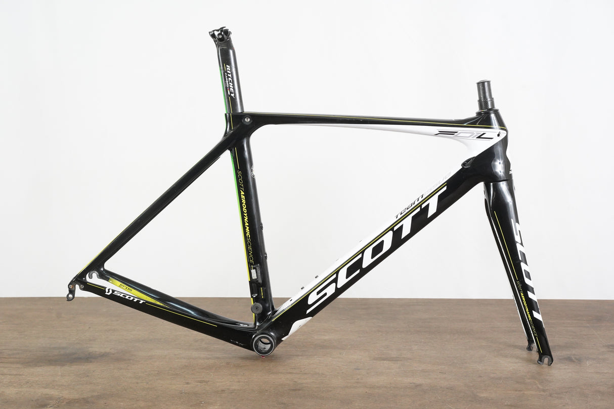 54cm Scott Foil Team Issue HMX Carbon Rim Brake Road Frameset