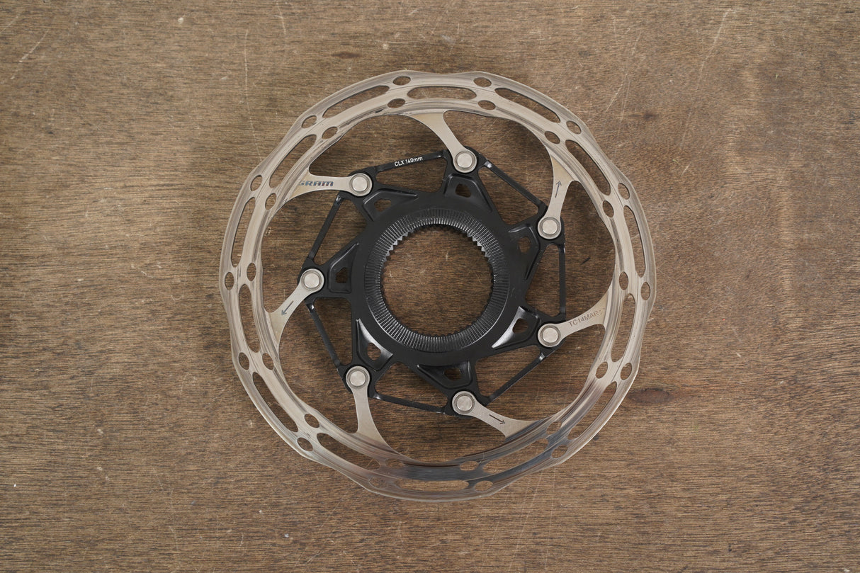 (2) 160mm/140mm SRAM CenterLine CLX Center Lock Disc Brake Rotors