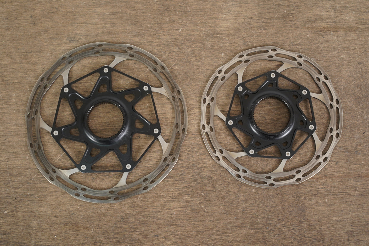 (2) 160mm/140mm SRAM CenterLine CLX Center Lock Disc Brake Rotors