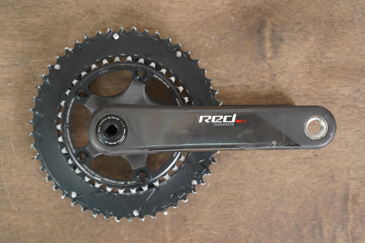 172.5mm 50/34T GXP SRAM Red 22 Carbon Road Crankset