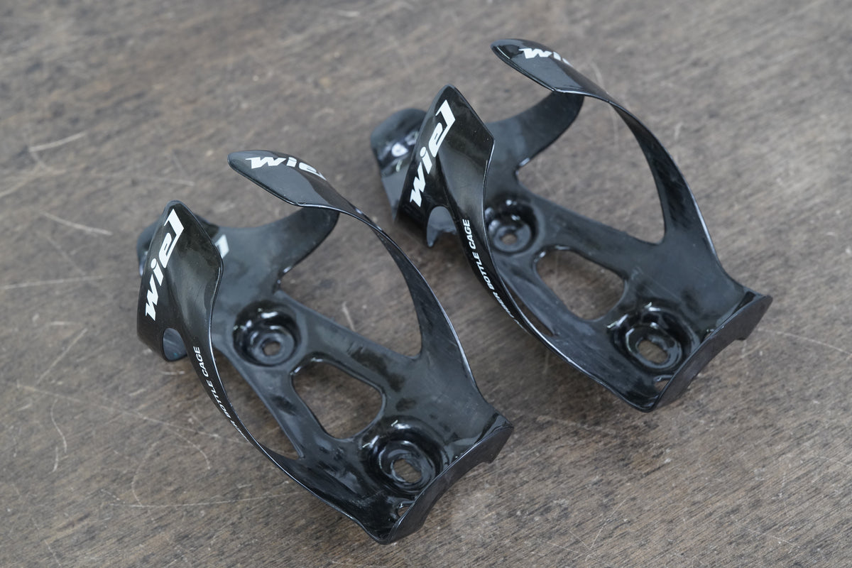 (2) Wiel Carbon Water Bottle Cages 51g