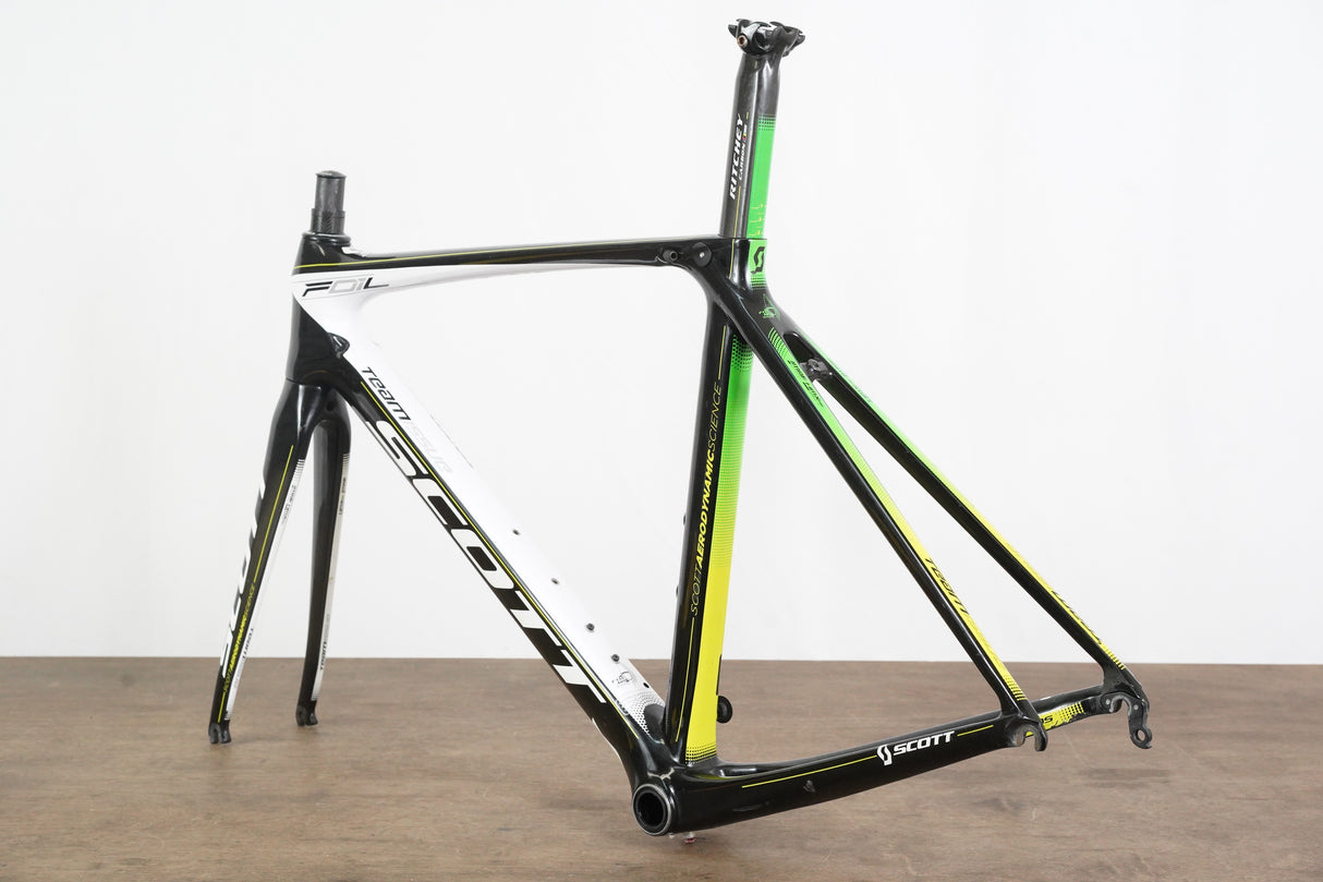 54cm Scott Foil Team Issue HMX Carbon Rim Brake Road Frameset