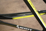 54cm Scott Foil Team Issue HMX Carbon Rim Brake Road Frameset