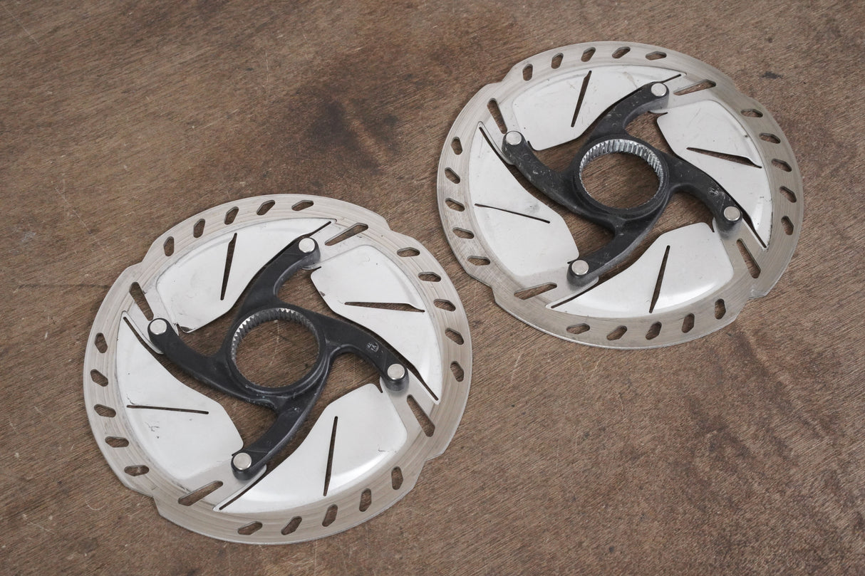 (2) 160mm Shimano Ultegra SM-RT800-S Center Lock Disc Brake Rotors RT 800