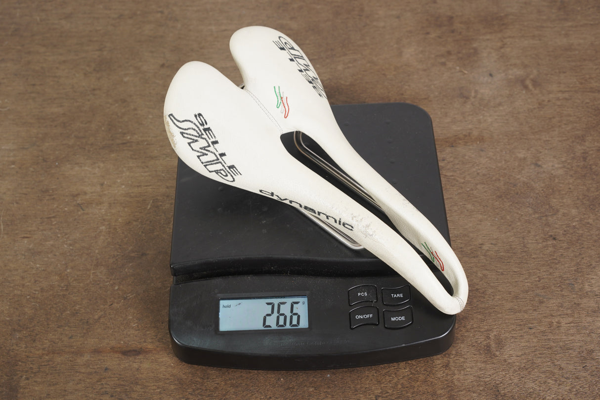 138mm Selle SMP Dynamic Stainless Steel Rail Road Saddle 266g