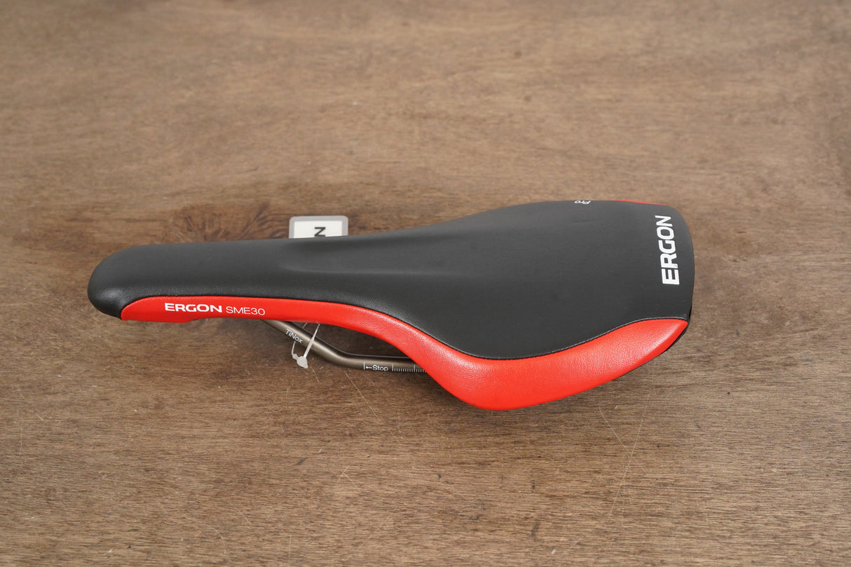 135mm Ergon SM30 Pro TiNox Rail Road Saddle