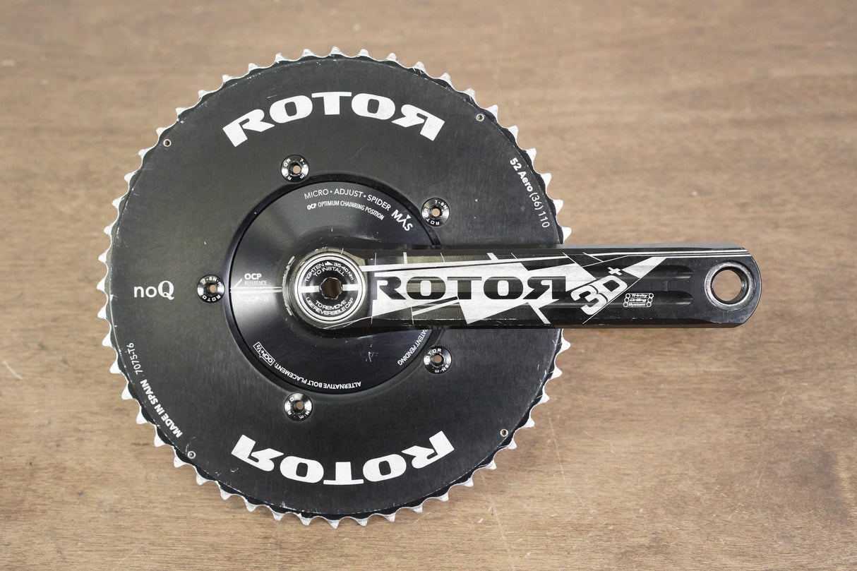 167.5mm 52/36T BB30 Rotor 3D+ 11 Speed Road Crankset 3D