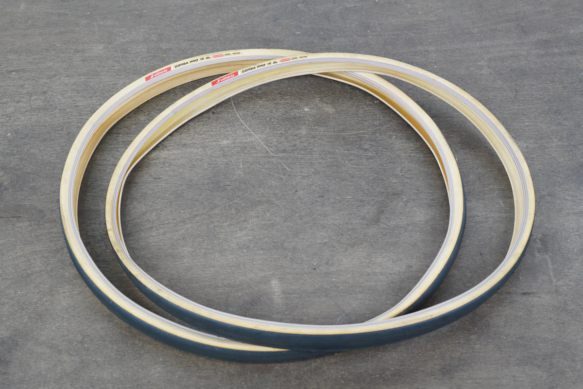 NEW (2) 700x28C 28mm Vittoria Corsa Pro Clincher Road Tires