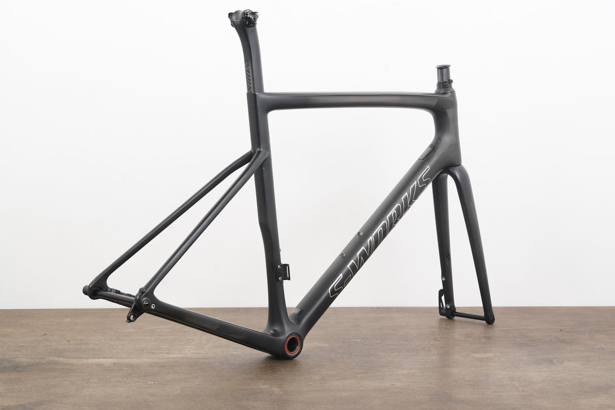 56cm Specialized S-WORKS Tarmac SL6 Carbon Disc Brake Frameset *Fork Damage*